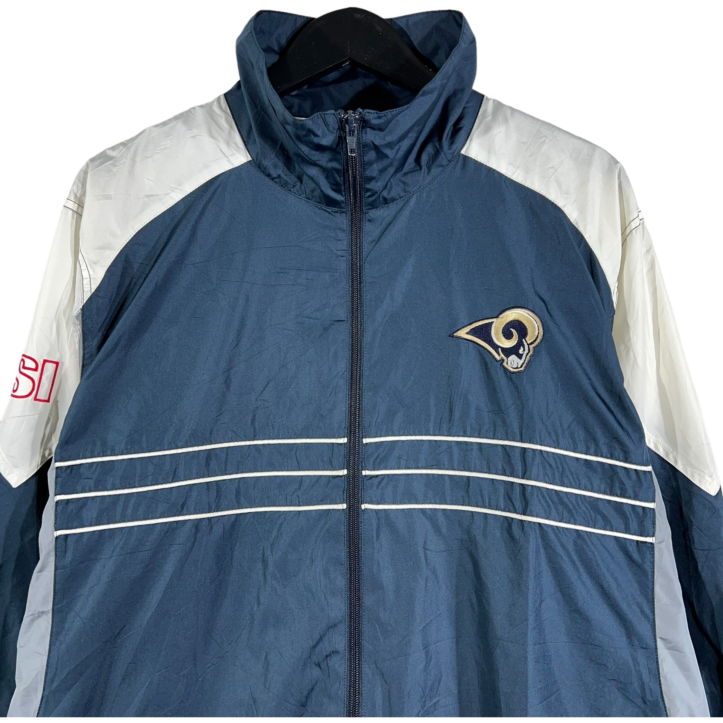 Collection of NFL St. Louis Rams Full Zip Jacket in a gallery layout