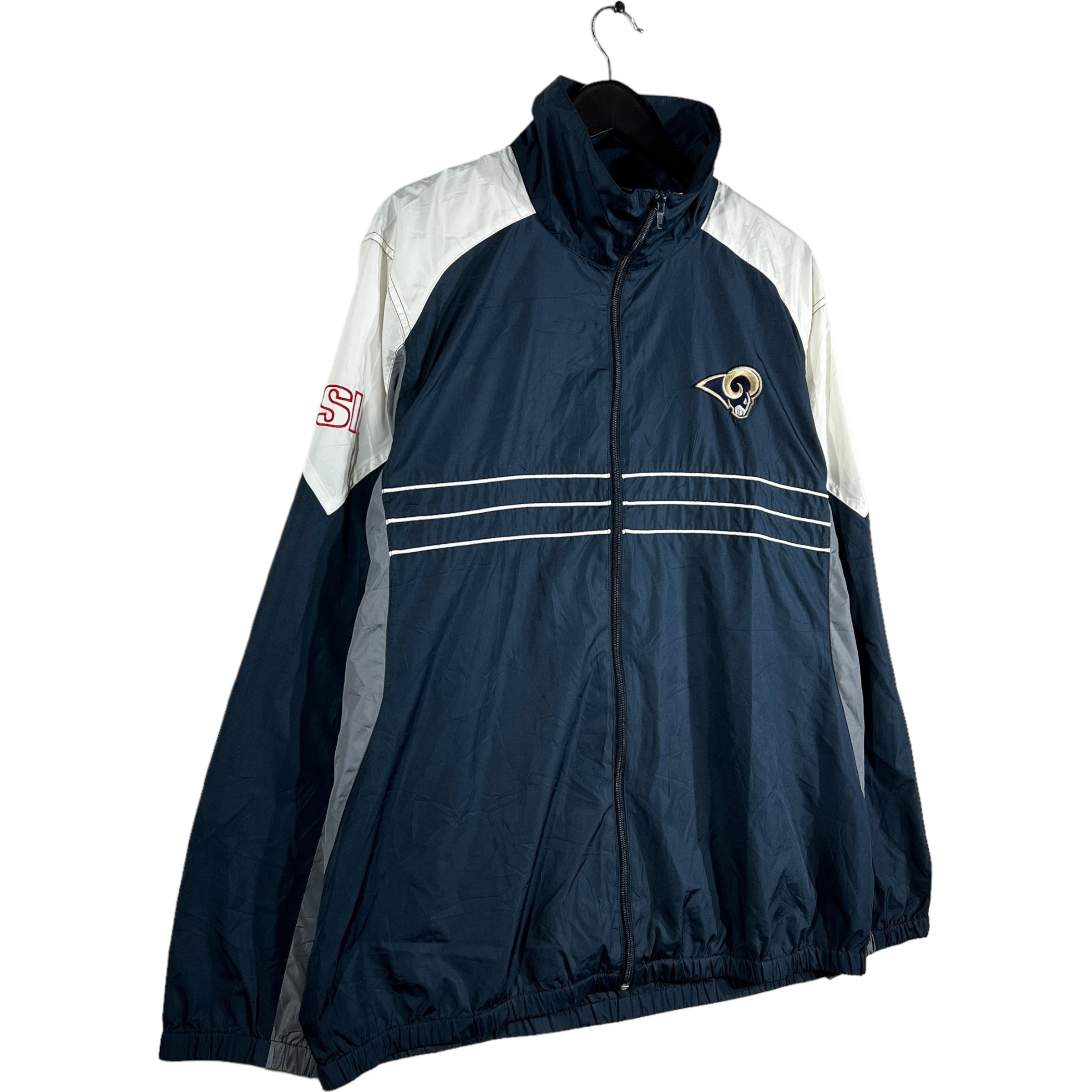 Collection of NFL St. Louis Rams Full Zip Jacket in a gallery layout