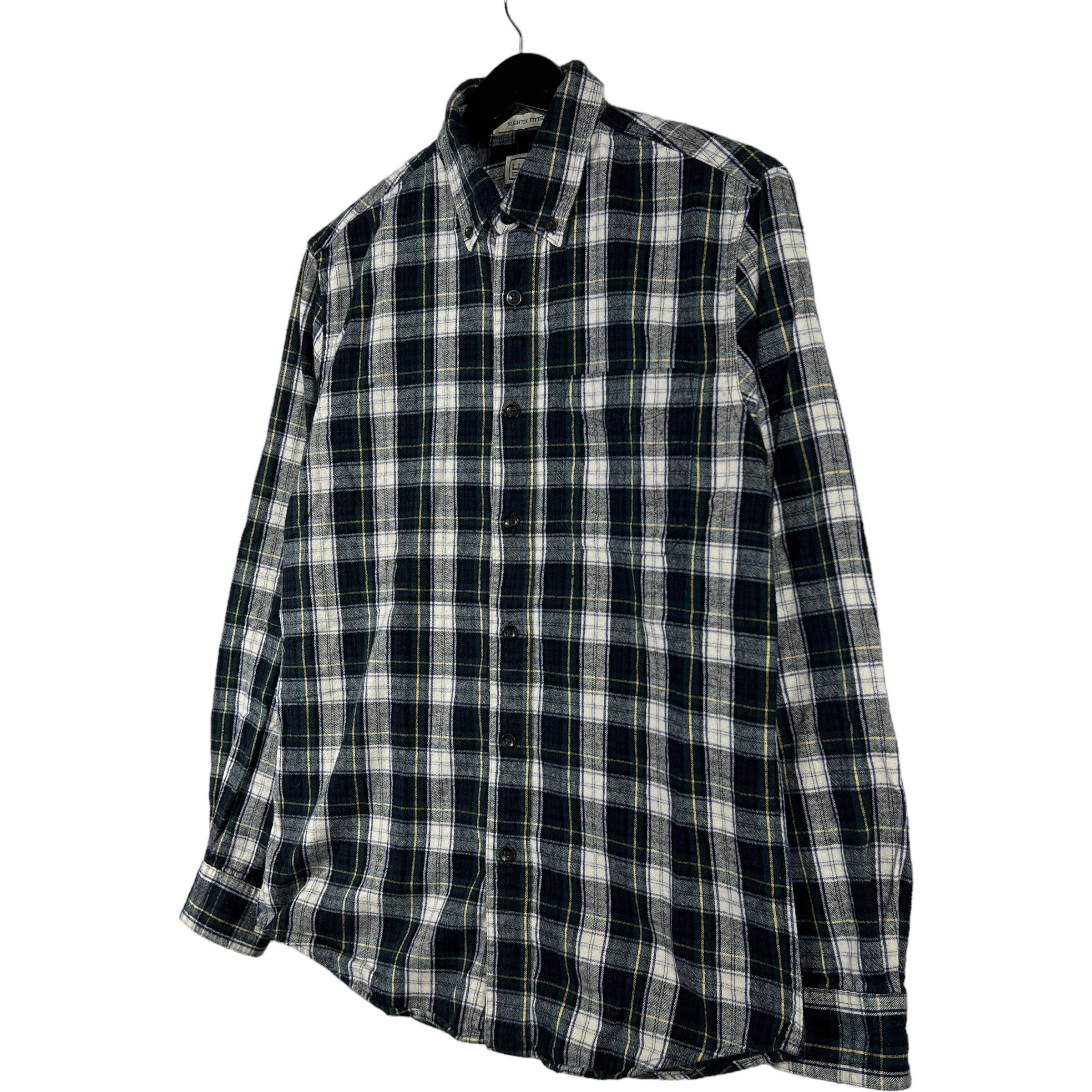 Collection of L.L.Bean Slightly Fitted Plaid Flannel in a gallery layout