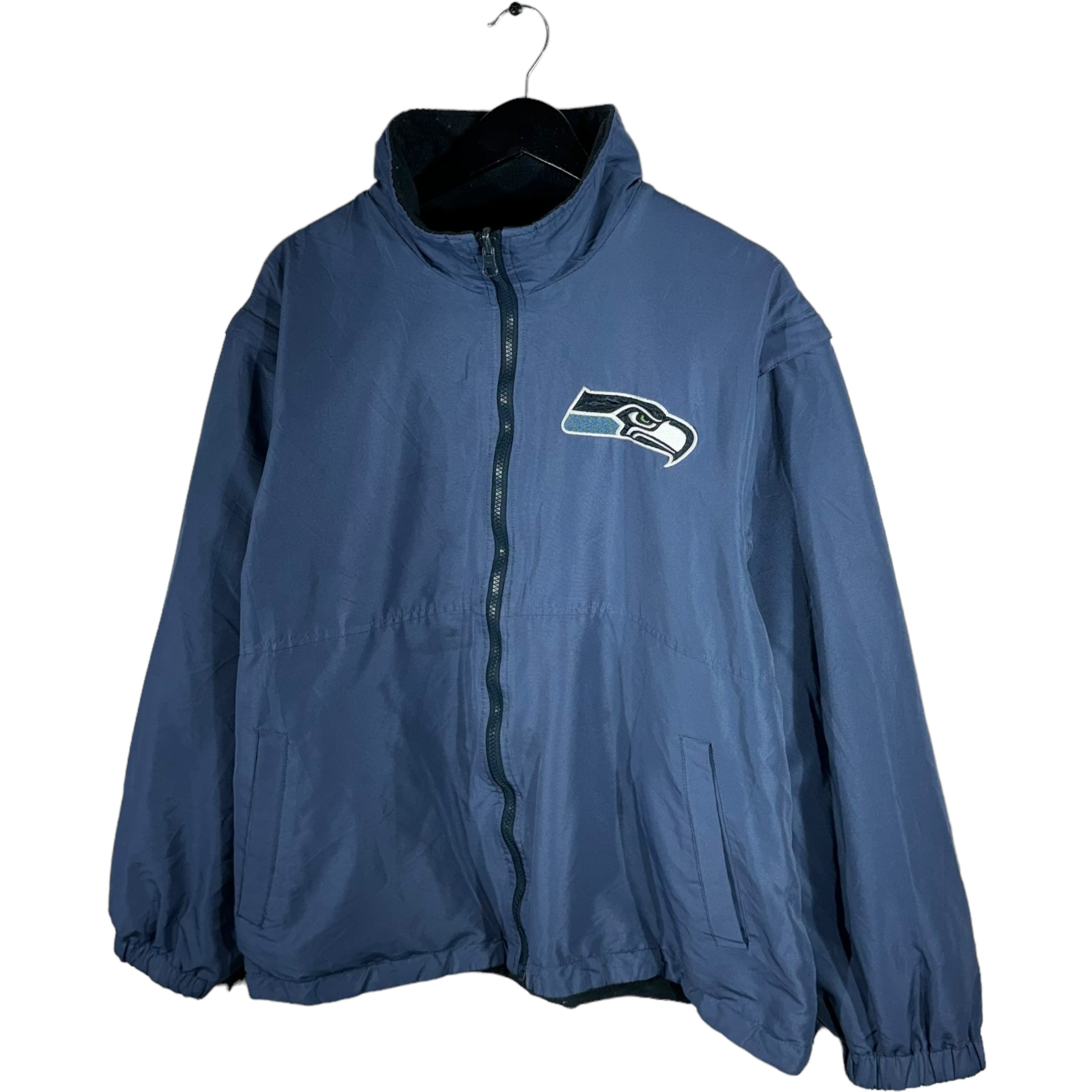 Collection of Seattle Seahawks Full Zip Jacket in a gallery layout