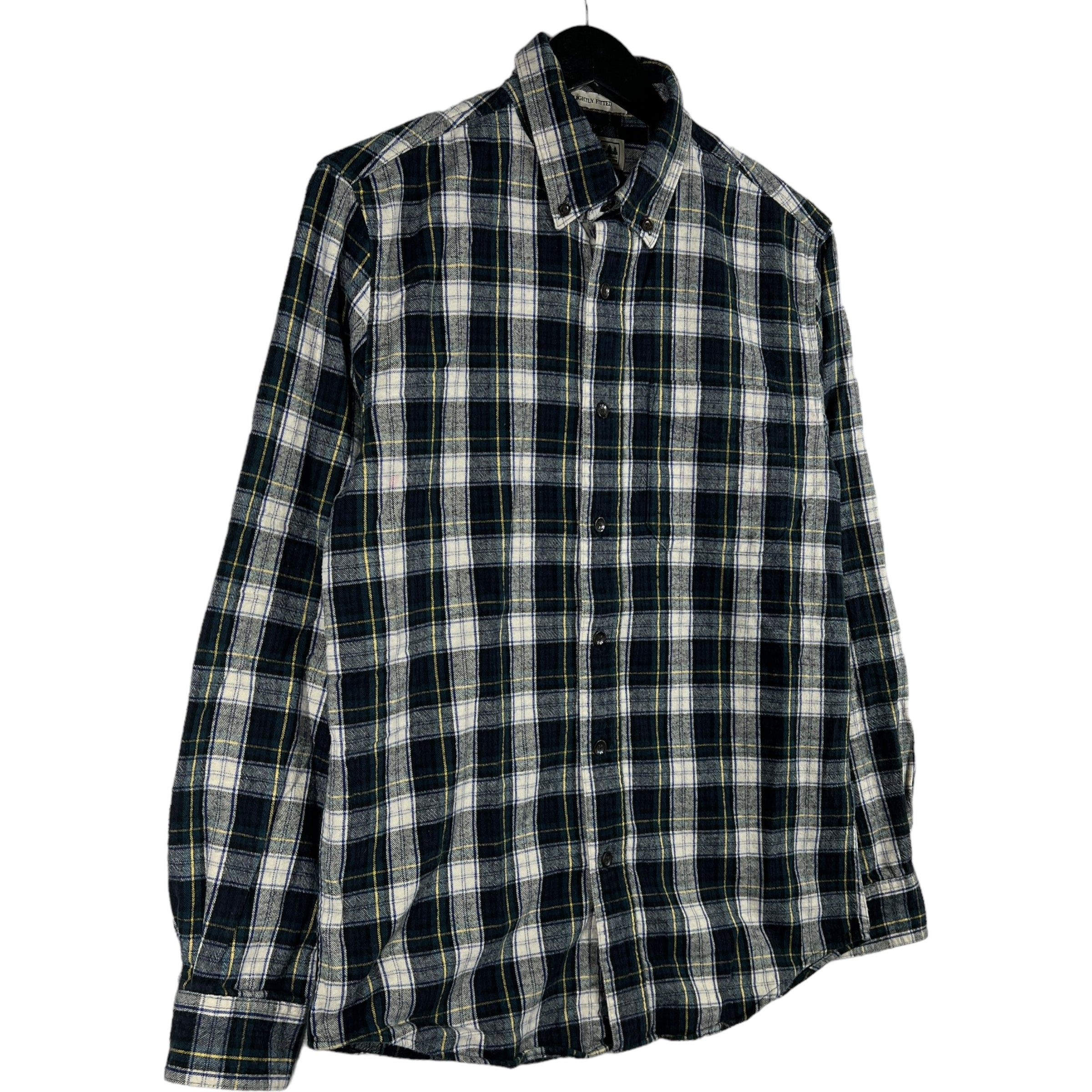 Collection of L.L.Bean Slightly Fitted Plaid Flannel in a gallery layout