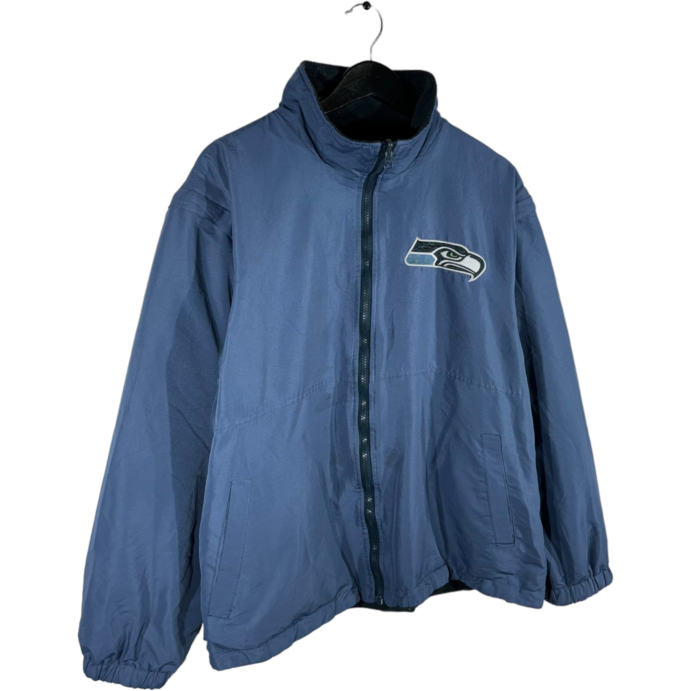 Collection of Seattle Seahawks Full Zip Jacket in a gallery layout