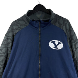 Collection of Nike Brigham Young University Track Jacket in a gallery layout