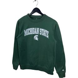 Collection of Vintage Michigan State Russell Athletic Crewneck in a gallery layout