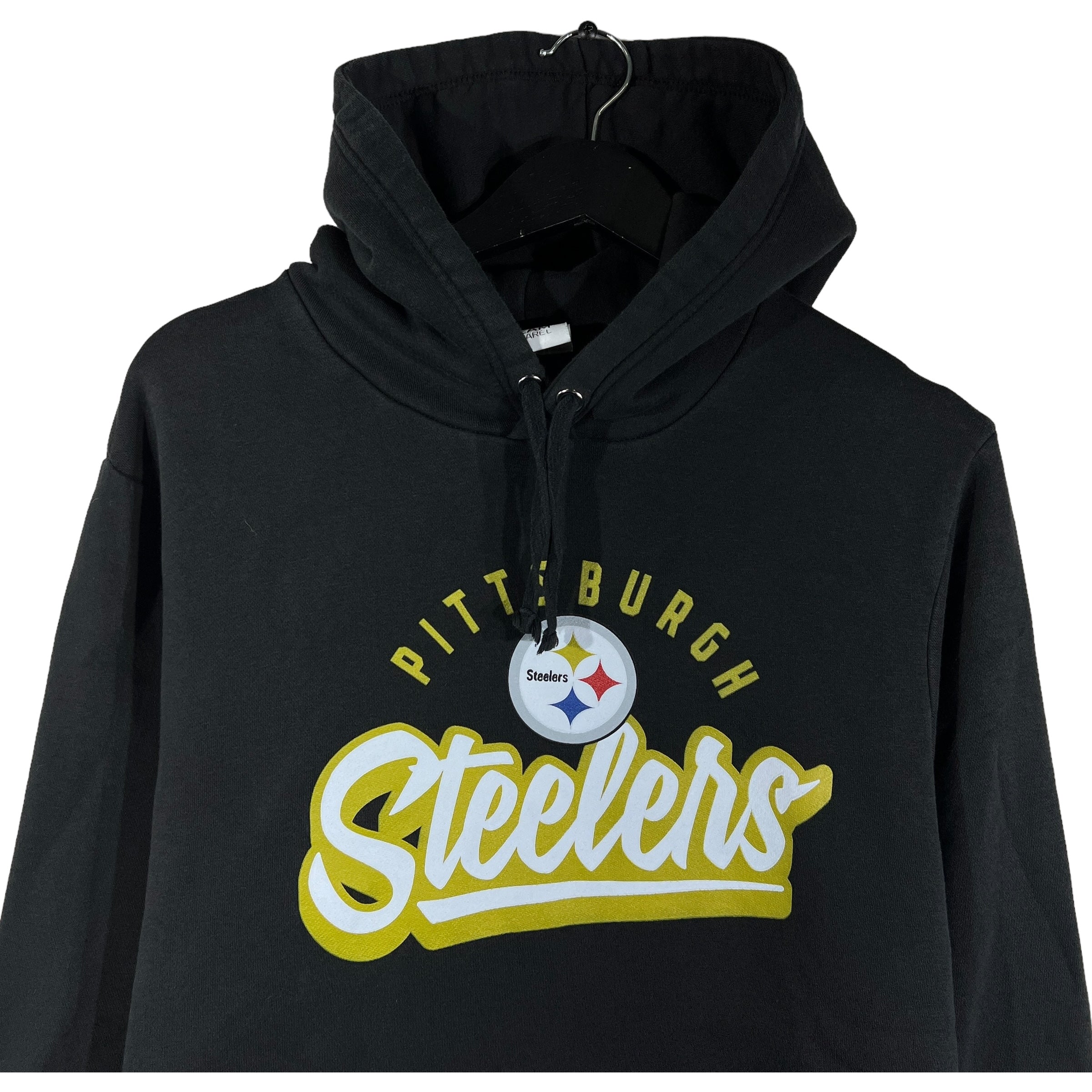 Collection of Pittsburgh Steelers Logo Hoodie in a gallery layout