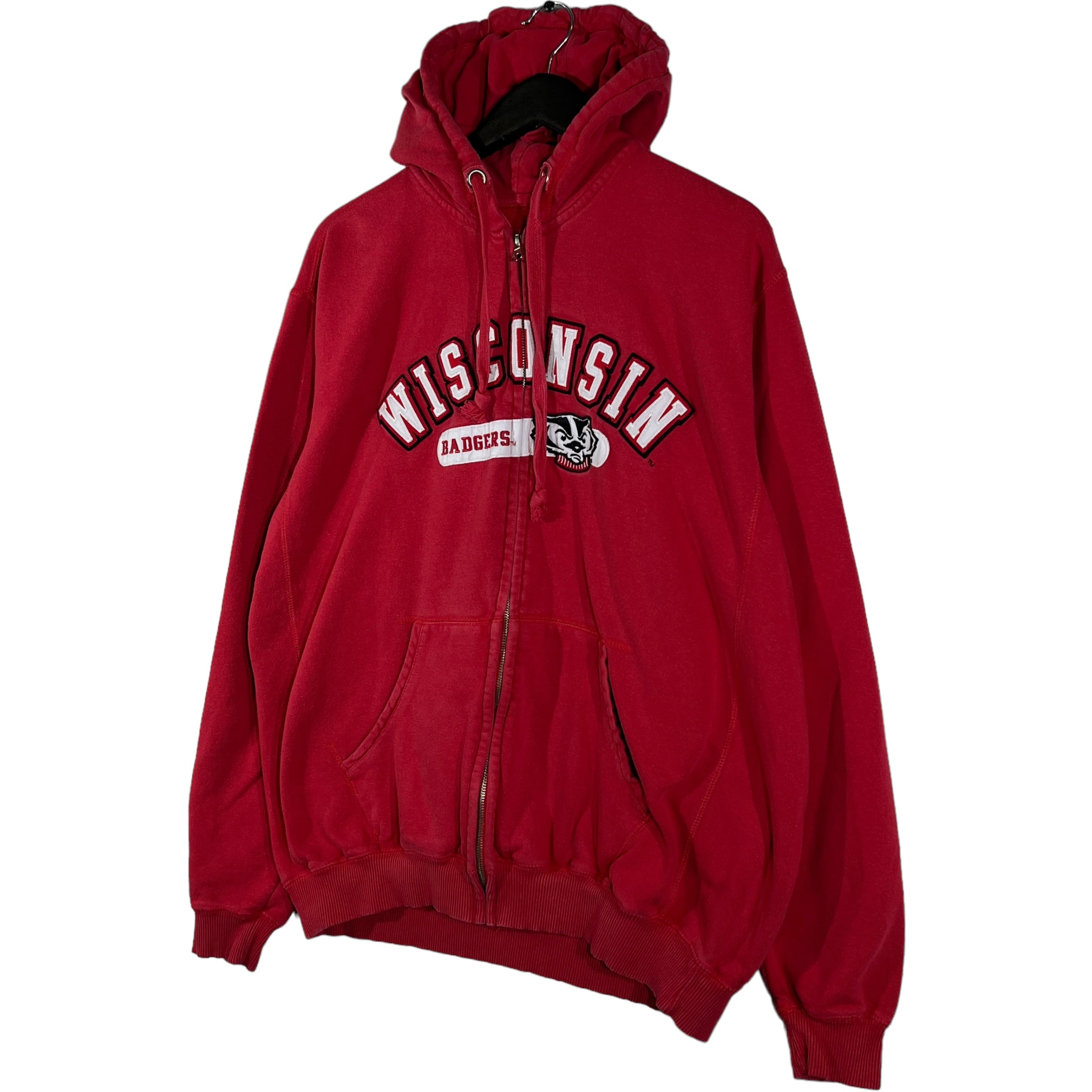 Collection of American Classic University Of Wisconsin Badgers Hoodie in a gallery layout