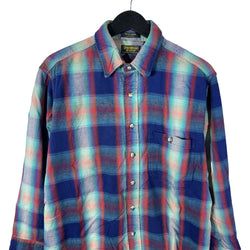 Collection of Osh Kosh B'Gosh Long Sleeve Plaid Button Down in a gallery layout