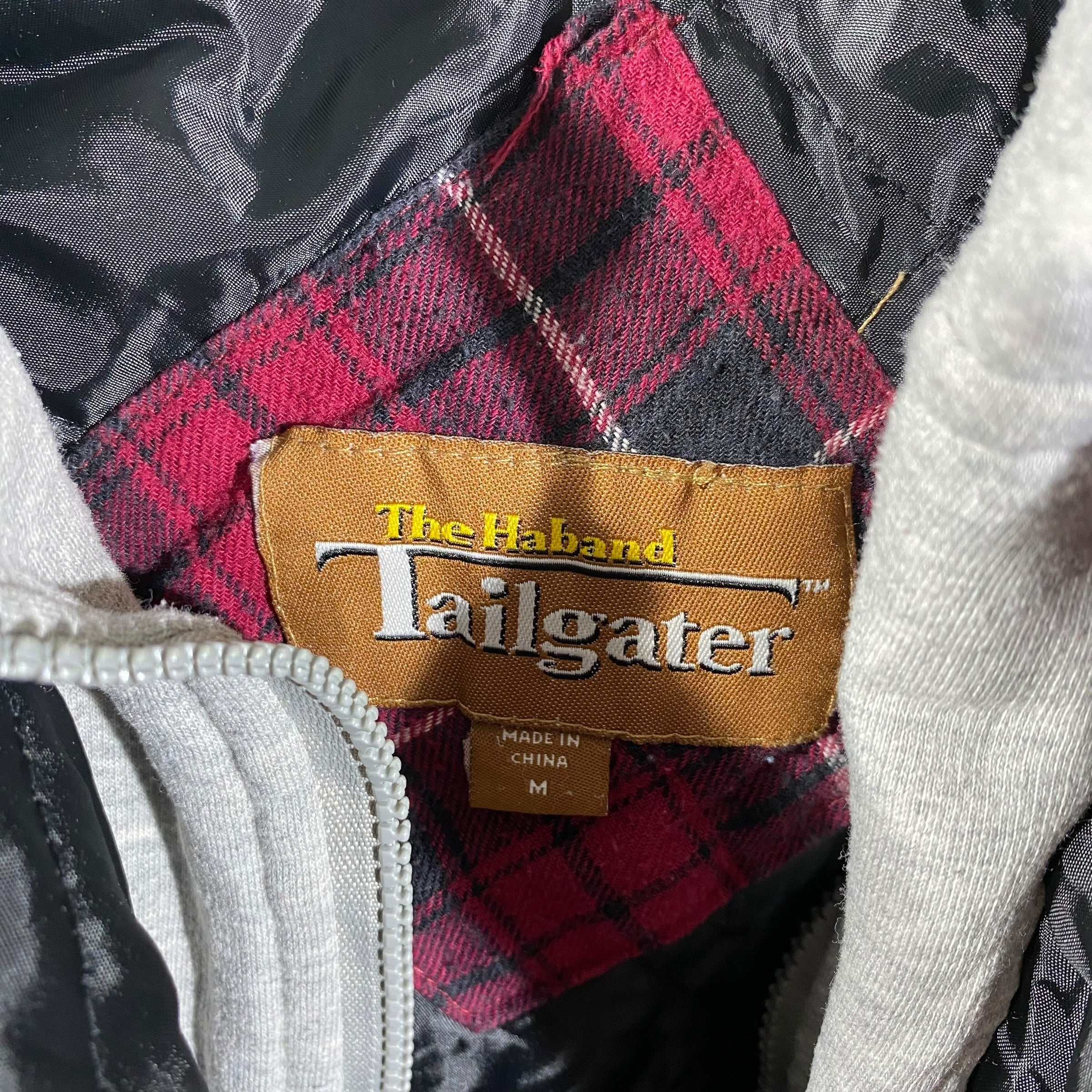 Collection of The Haband Tailgater Full Zip Hooded Flannel in a gallery layout