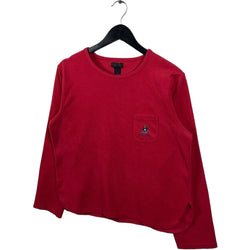 Collection of Ralph Lauren Cropped Pocket Long Sleeve in a gallery layout