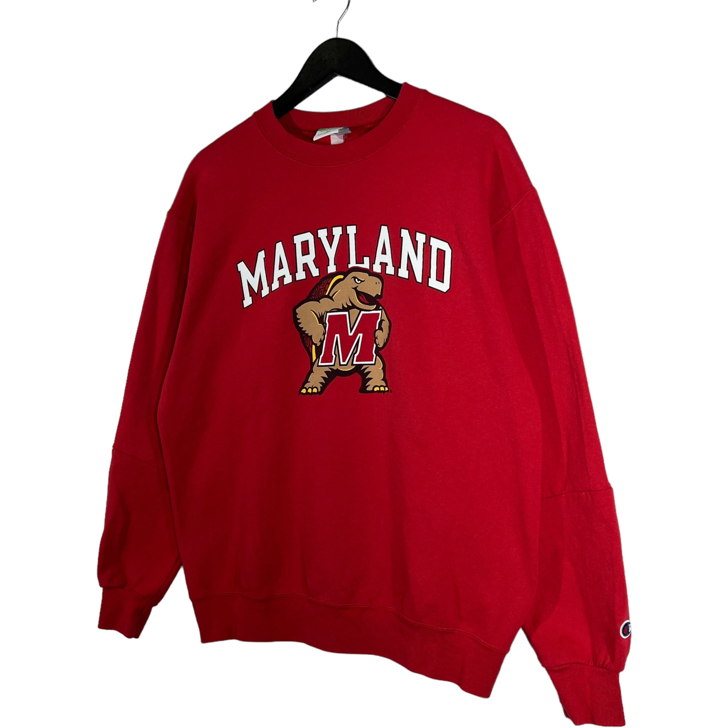 Collection of Champion Maryland State Terrapin Crewneck in a gallery layout