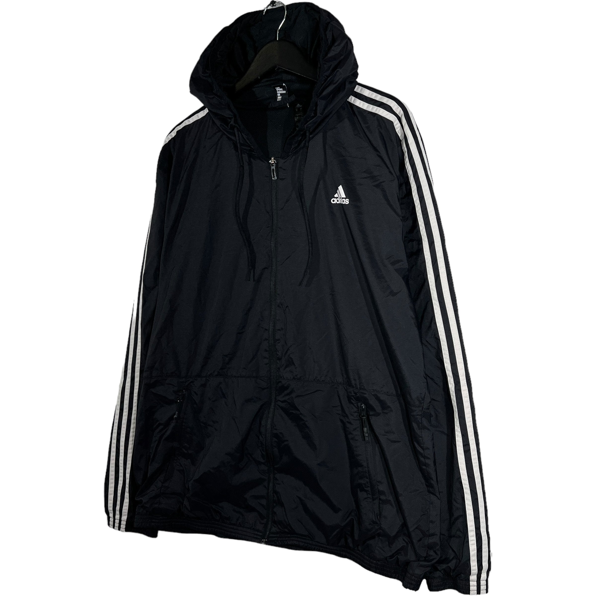 Collection of Adidas Full Zip Hooded Jacket in a gallery layout