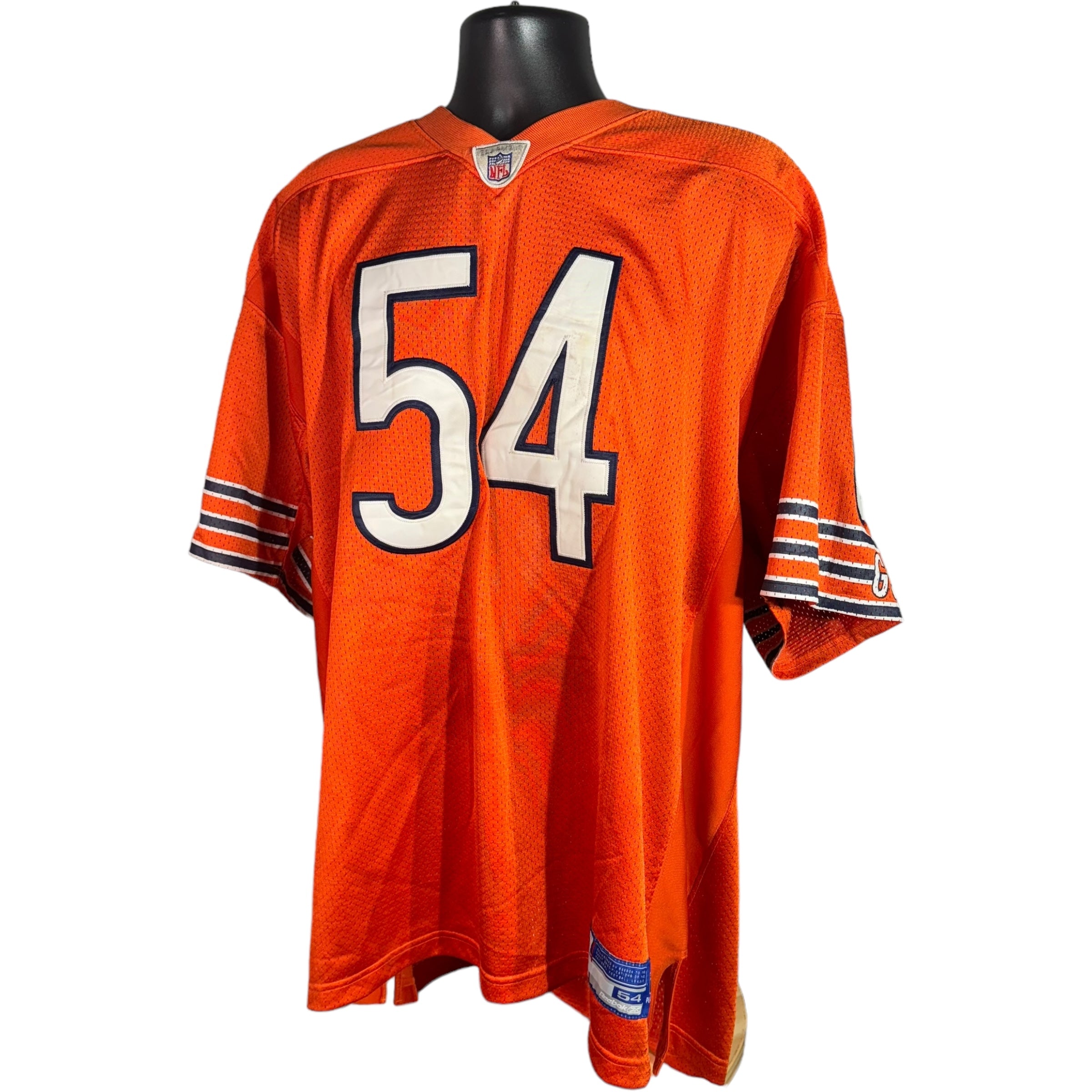 Collection of Reebok Chicago Bears #54 Brian Urlacher Jersey in a gallery layout
