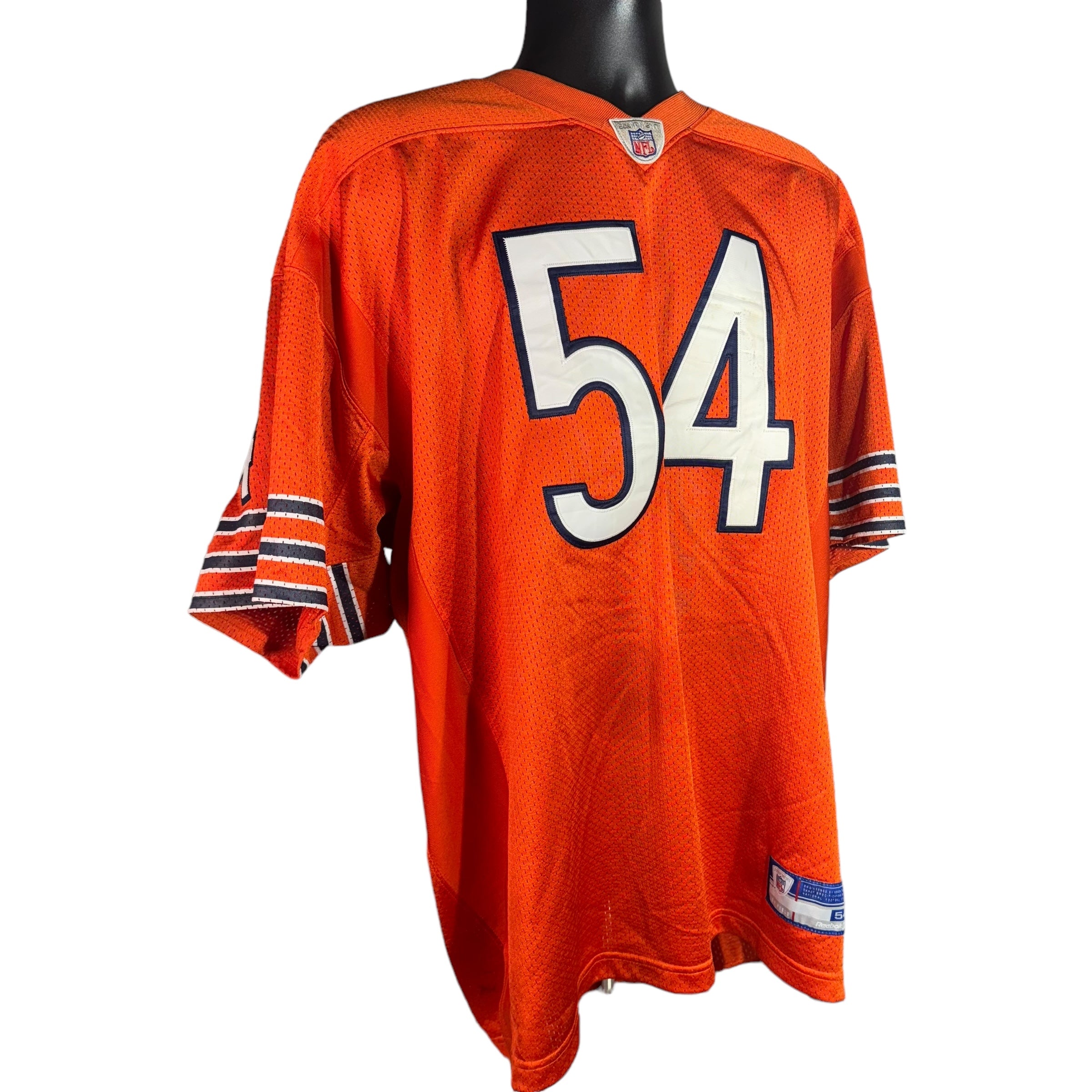 Collection of Reebok Chicago Bears #54 Brian Urlacher Jersey in a gallery layout