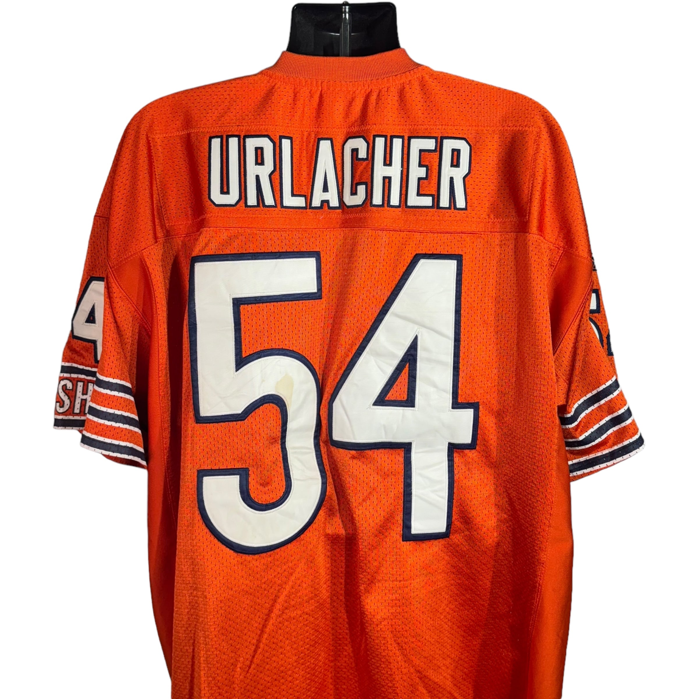 Collection of Reebok Chicago Bears #54 Brian Urlacher Jersey in a gallery layout