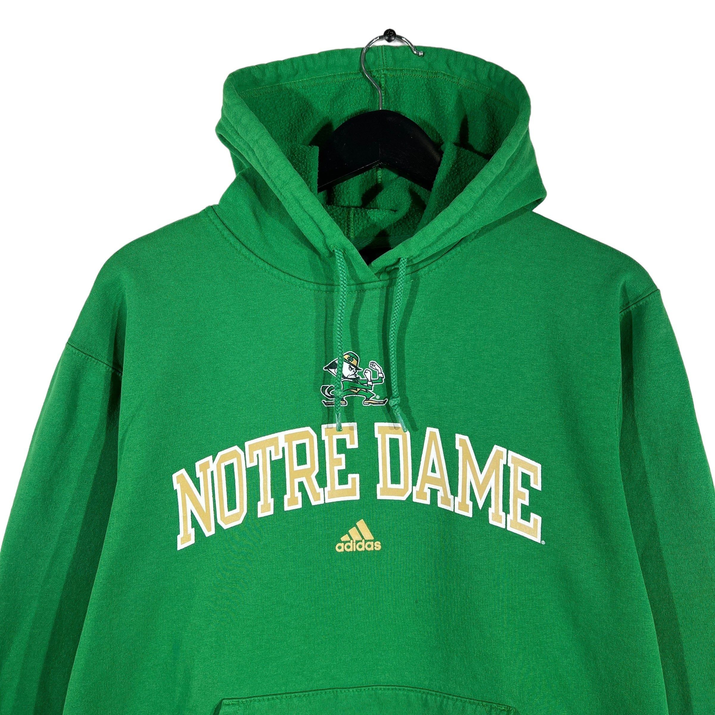 Collection of Notre Dame Adidas Hoodie in a gallery layout