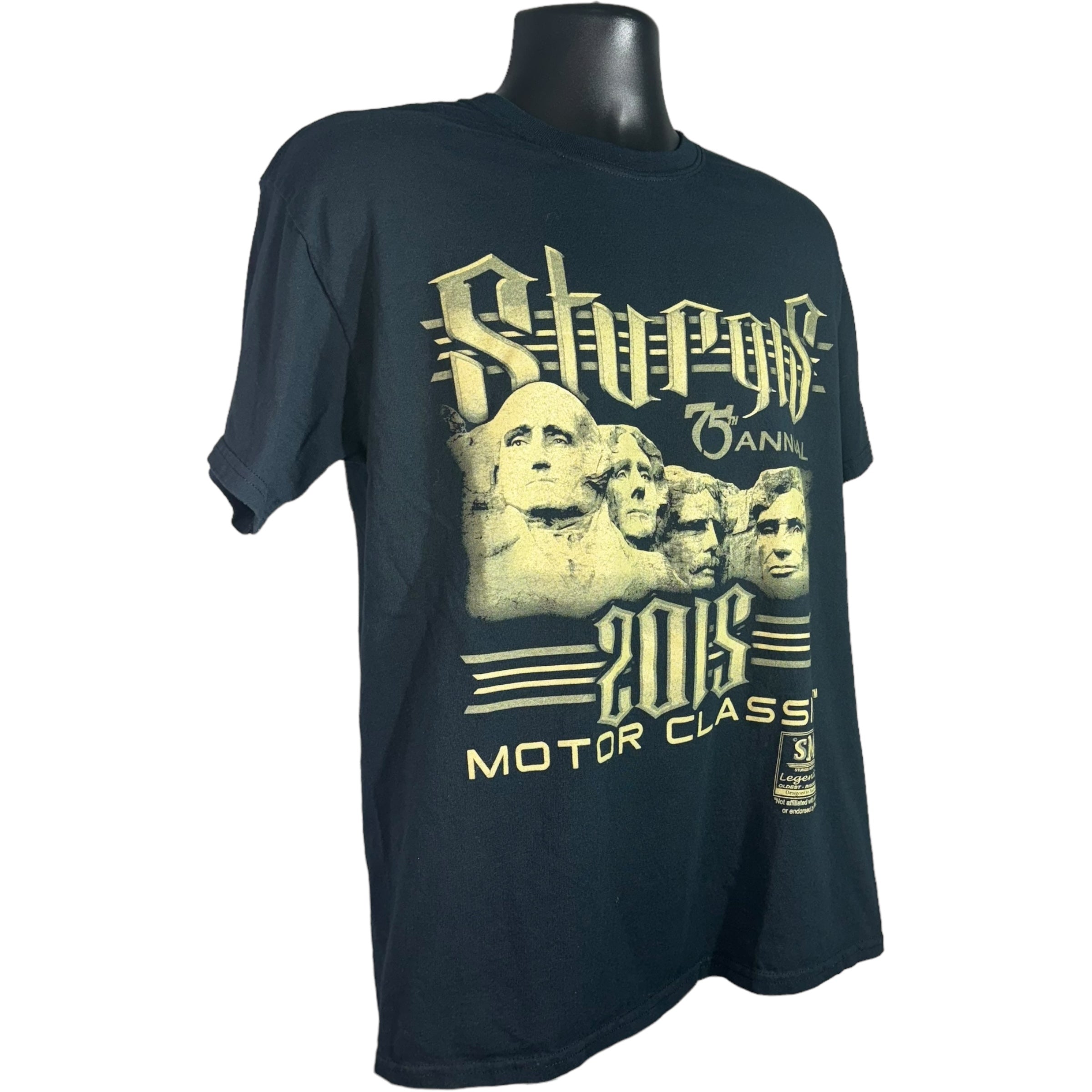 Collection of Sturgis 75th Annual 2015 Motor Classic Graphic Tee in a gallery layout