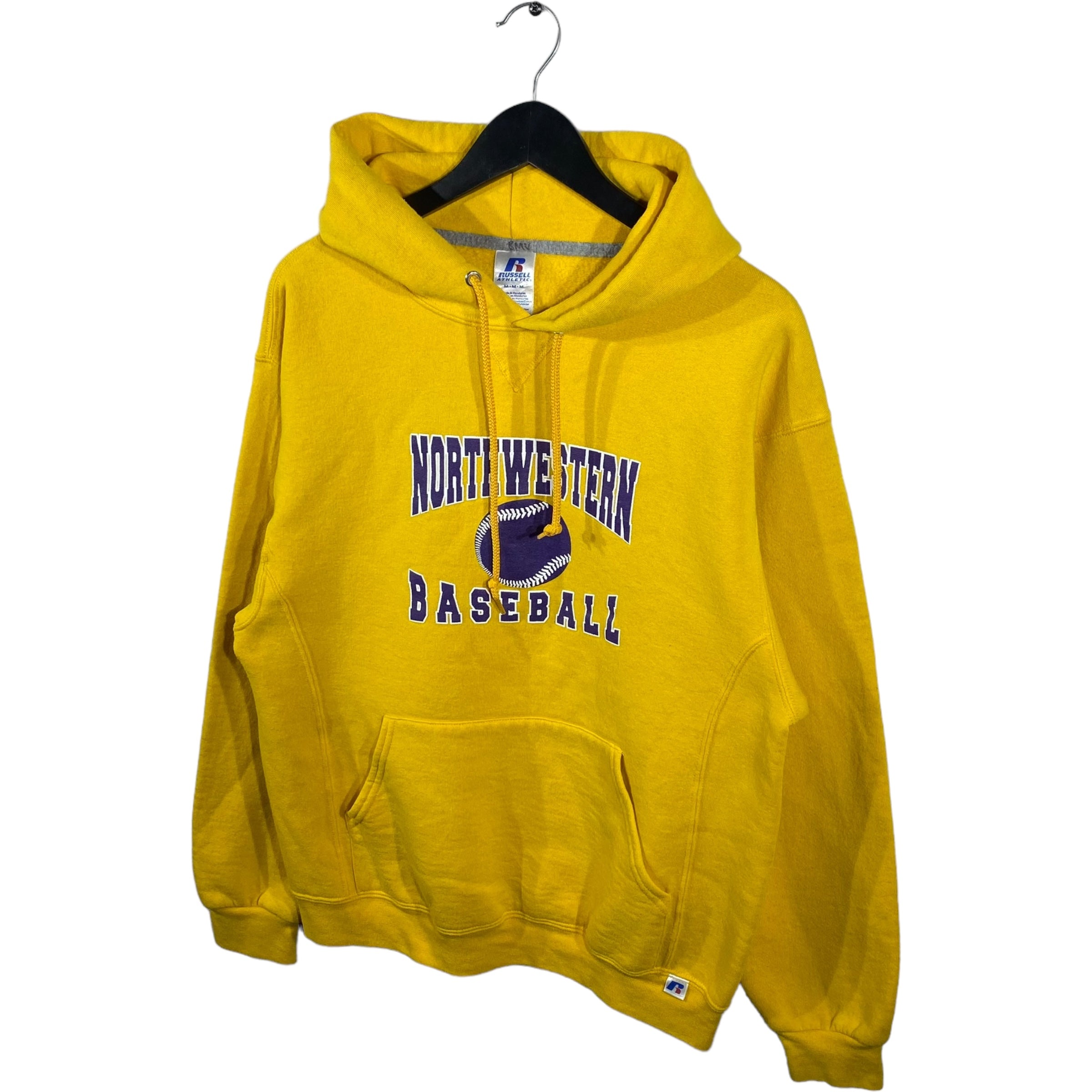 Collection of North Western Baseball Russell Athletic Hoodie in a gallery layout