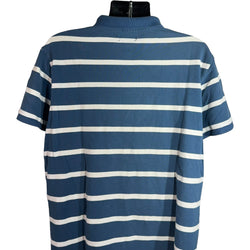 Collection of Polo Jeans Cpmpany Stripe Short Sleeve Polo in a gallery layout