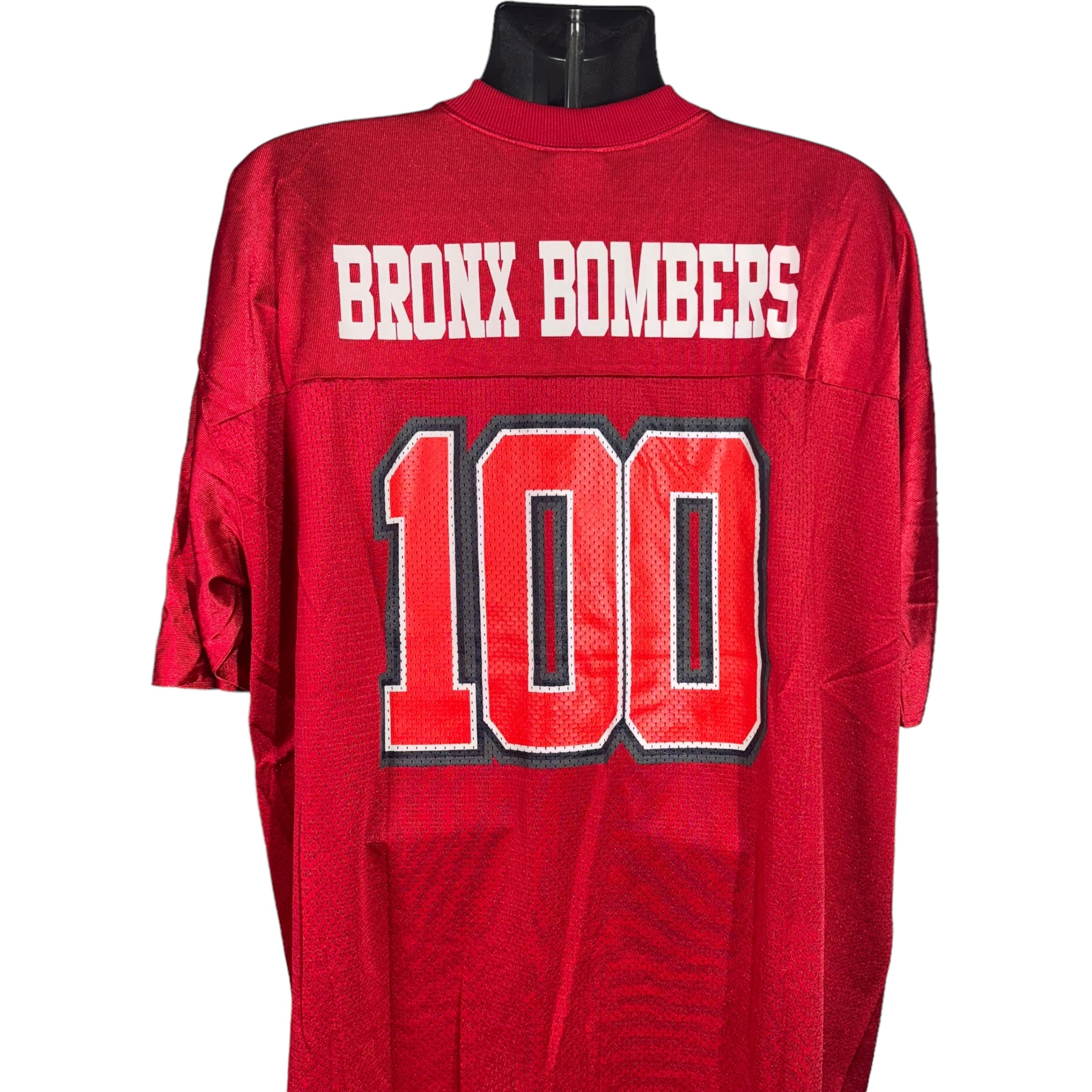 Collection of Adidas New York Yankees #100 Bronx Bombers Jersey in a gallery layout