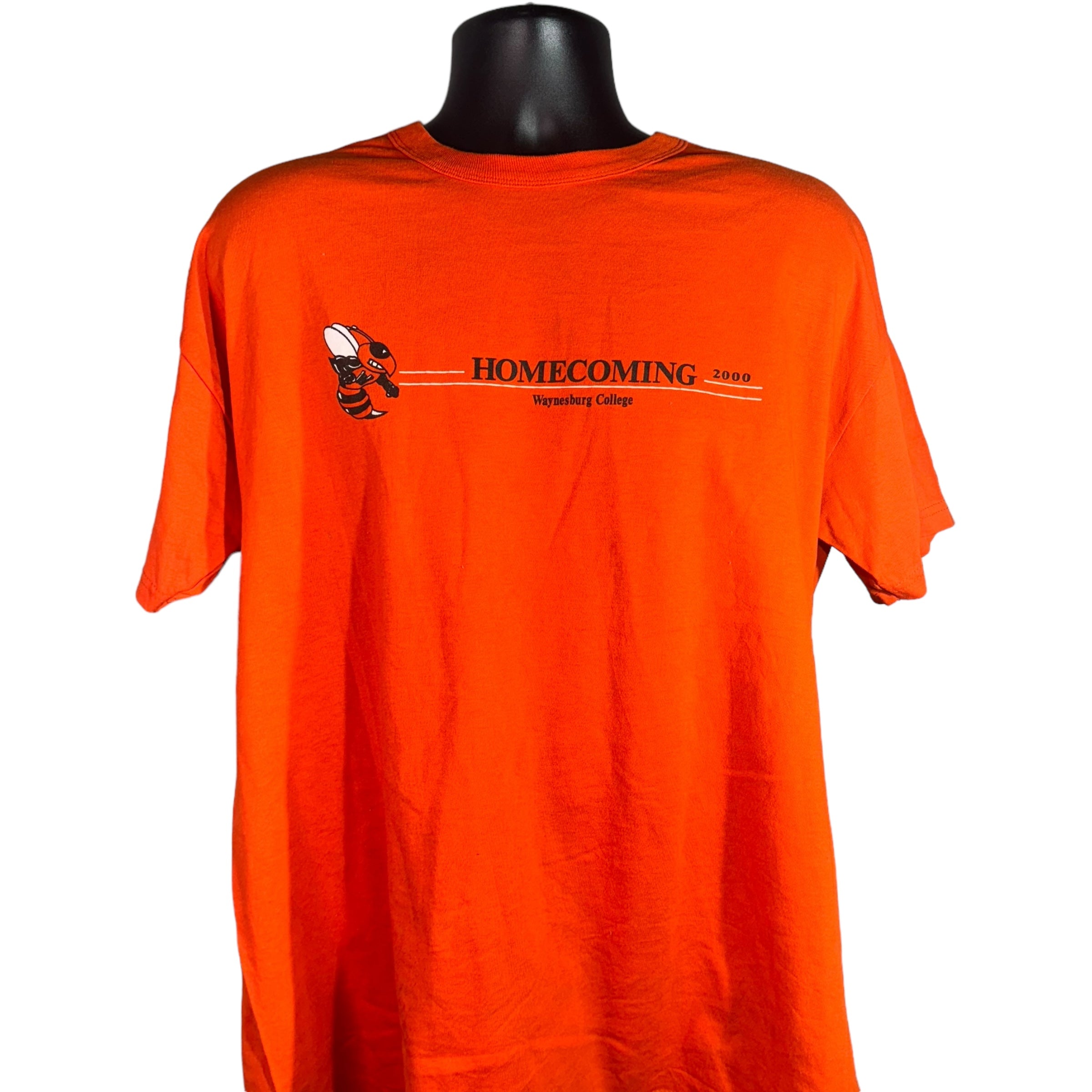 Collection of Homecoming Waynesburg College 2000 Tee in a gallery layout