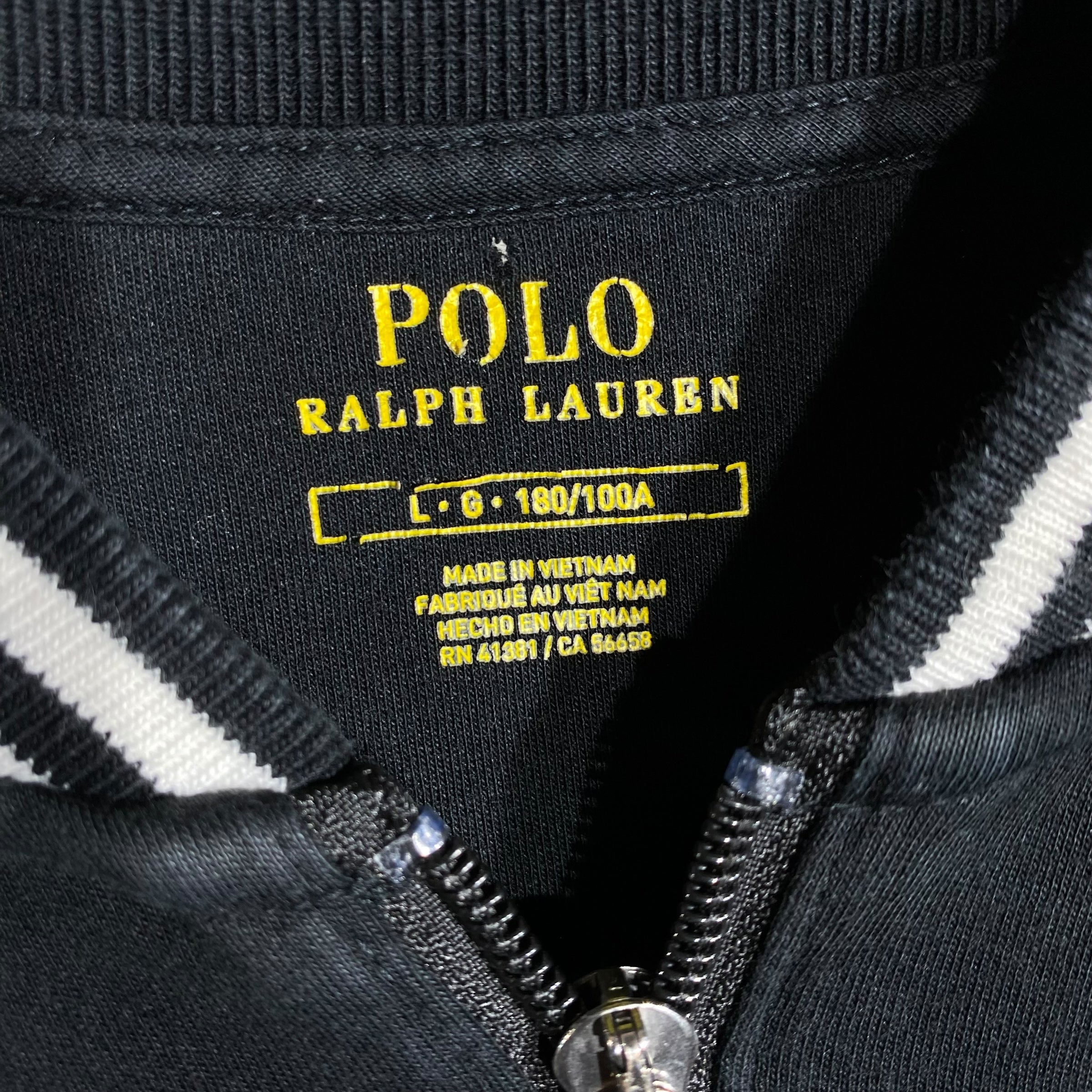 Collection of Polo Ralph Lauren Full Zip Sweatshirt in a gallery layout