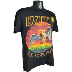 Collection of Led Zeppelin U.S. Tour 1975 Tee (2011) in a gallery layout