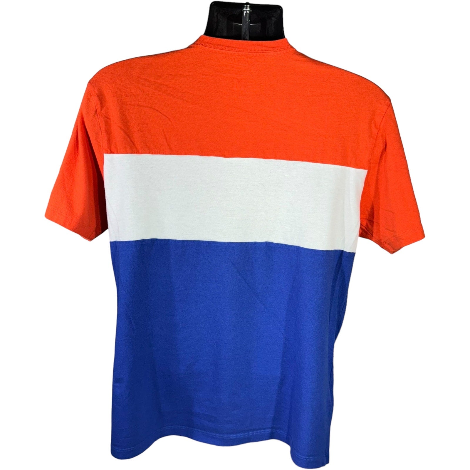 Collection of New York Knicks Striped Pocket Tee in a gallery layout