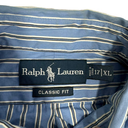 Collection of Vintage Ralph Lauren Striped Dress Shirt in a gallery layout