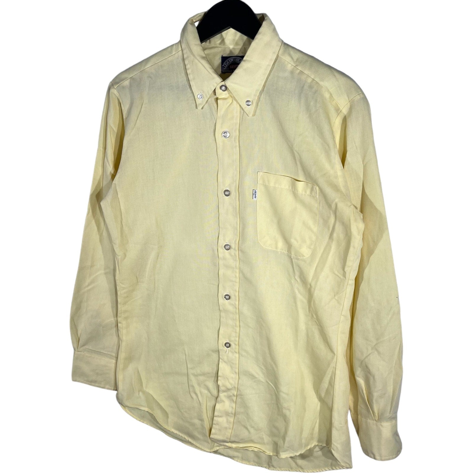 Collection of Levi Strauss & Co Long Sleeve Button Down Dress Shirt in a gallery layout