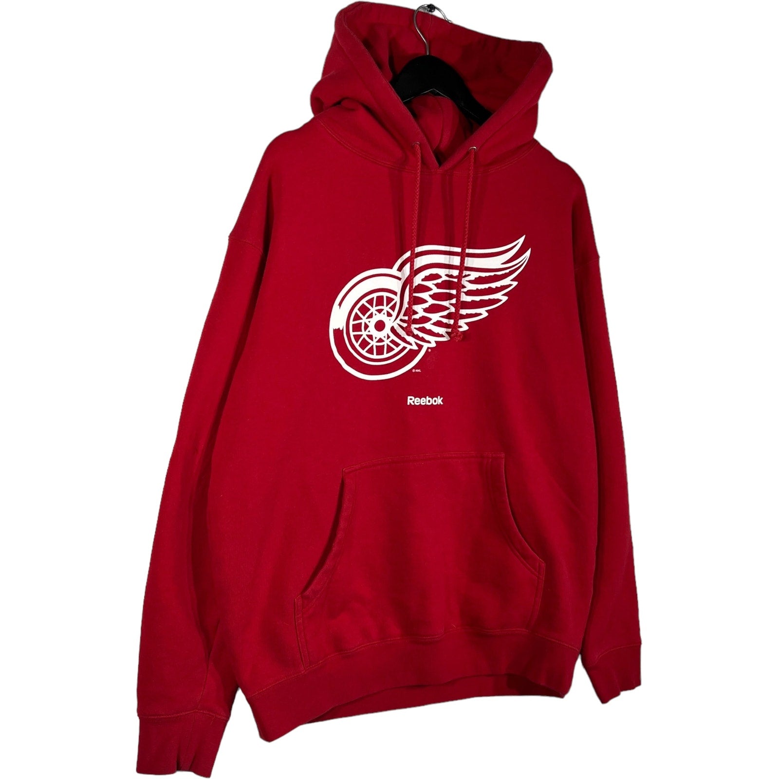 Collection of Reebok Detroit Red Wings Hoodie in a gallery layout