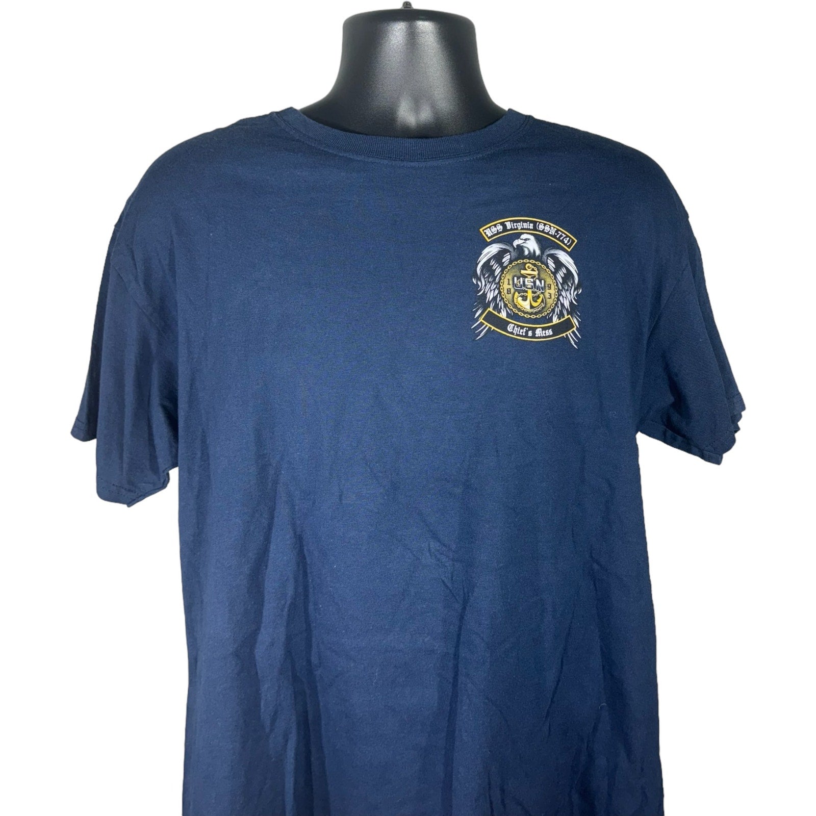 Collection of USS Virginia CPOA Tee in a gallery layout