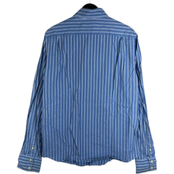 Collection of Abercrombie & Fitch Striped Long Sleeve Button Down in a gallery layout