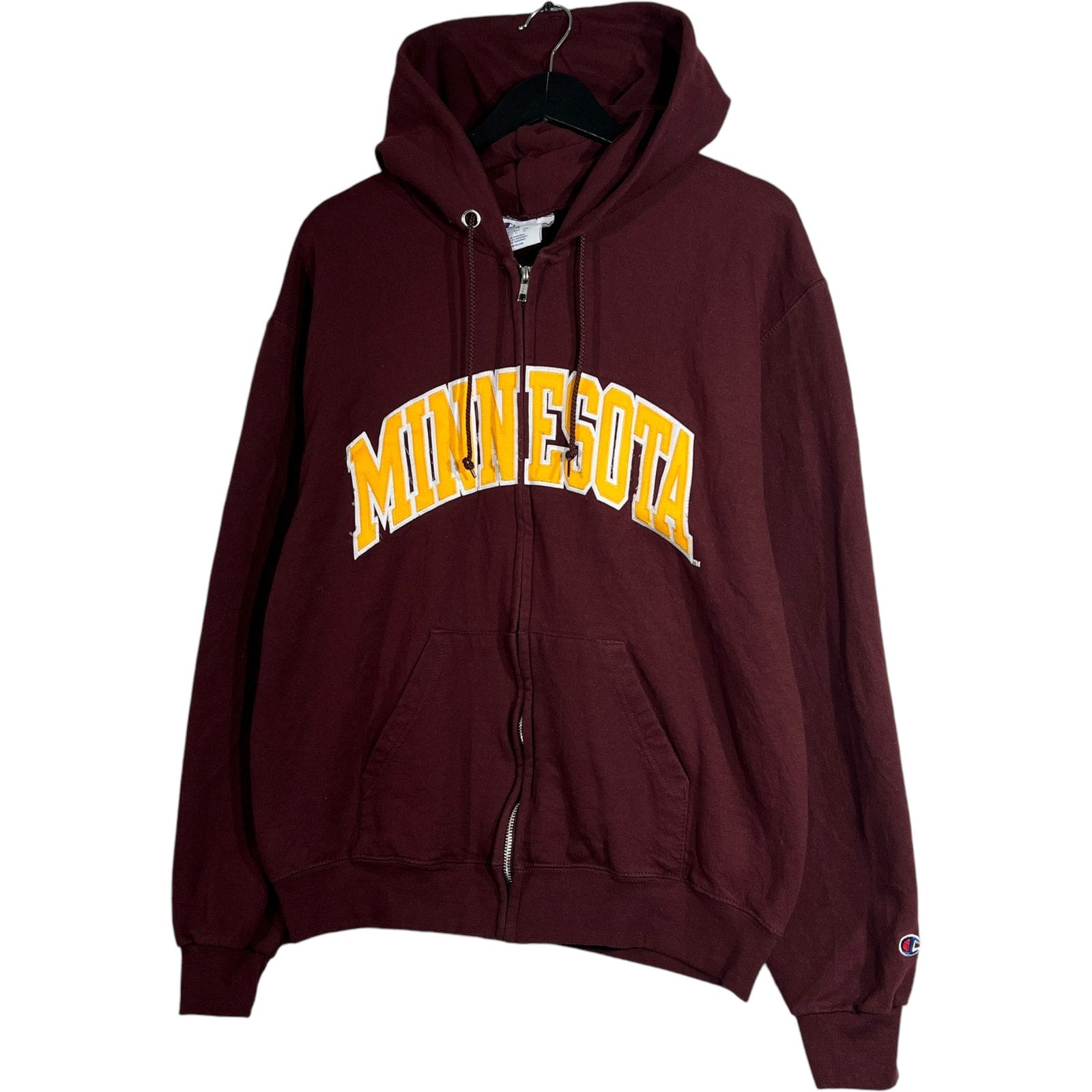 Collection of Champion University of Minnesota Full Zip Hoodie in a gallery layout