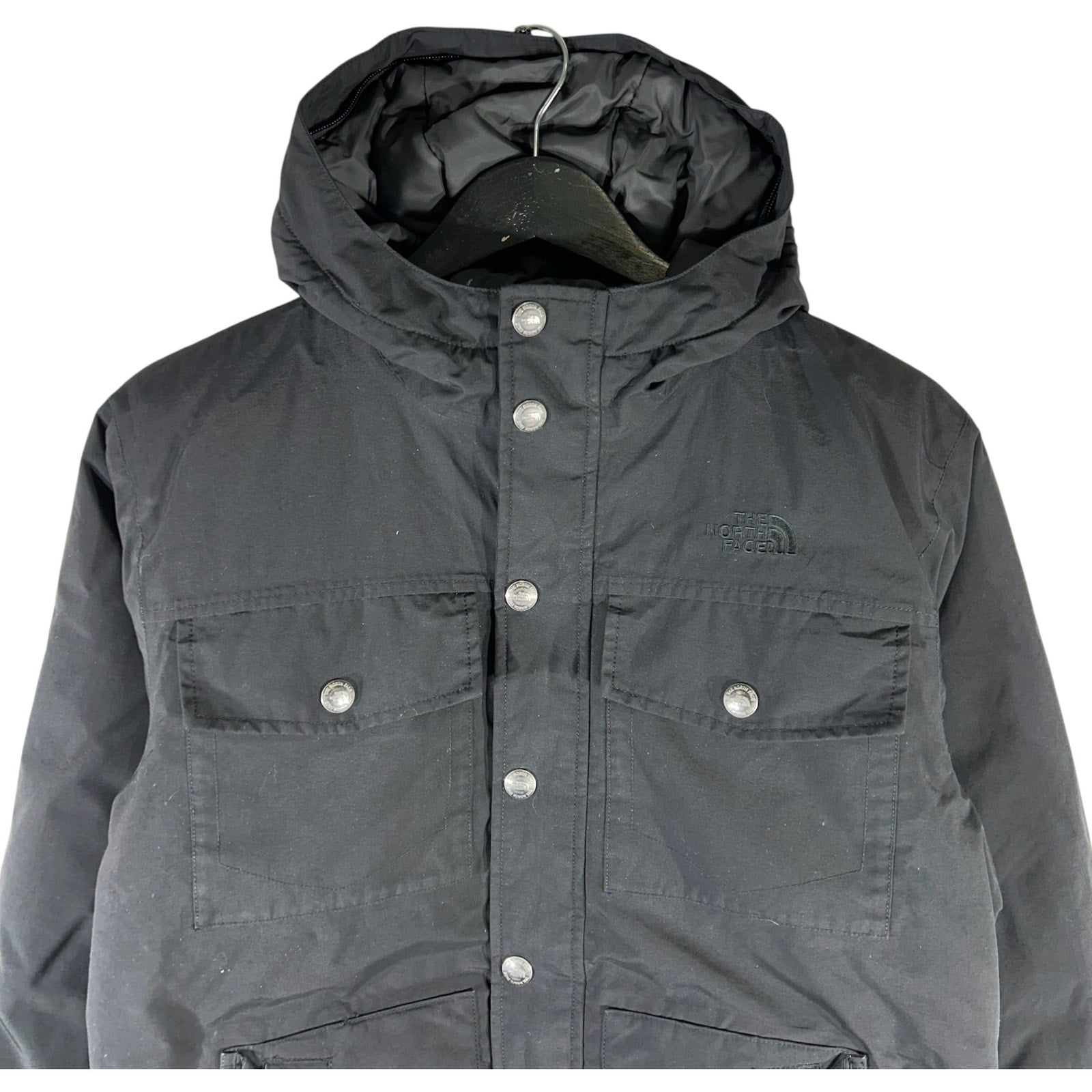 Collection of The North Face Down Bomber Jacket in a gallery layout
