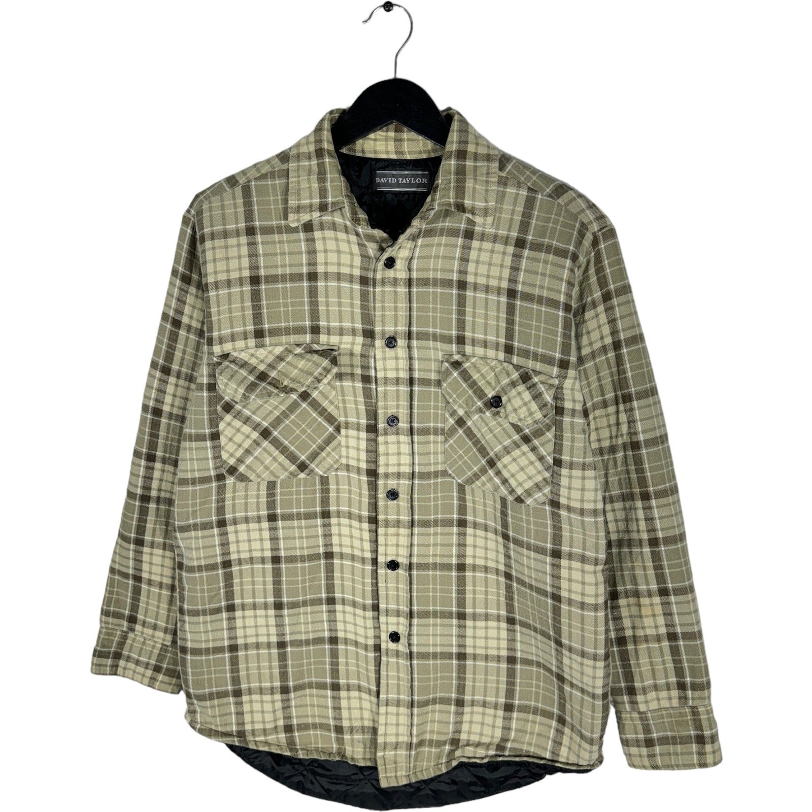 Collection of David Taylor Insulated Long Sleeve Plaid Flannel in a gallery layout
