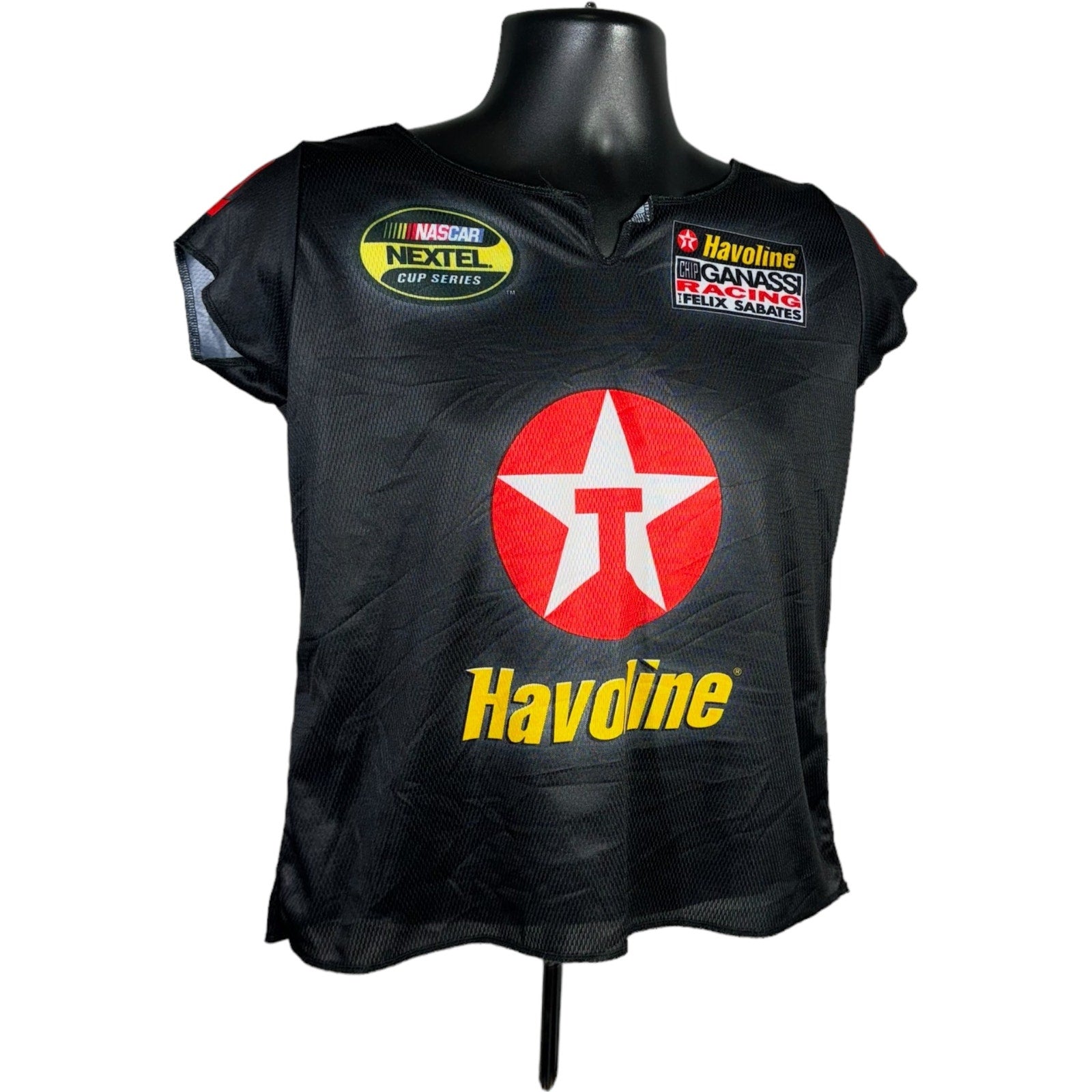 Collection of Women's Chase Authentics #42 Havoline Nascar Tank Top in a gallery layout