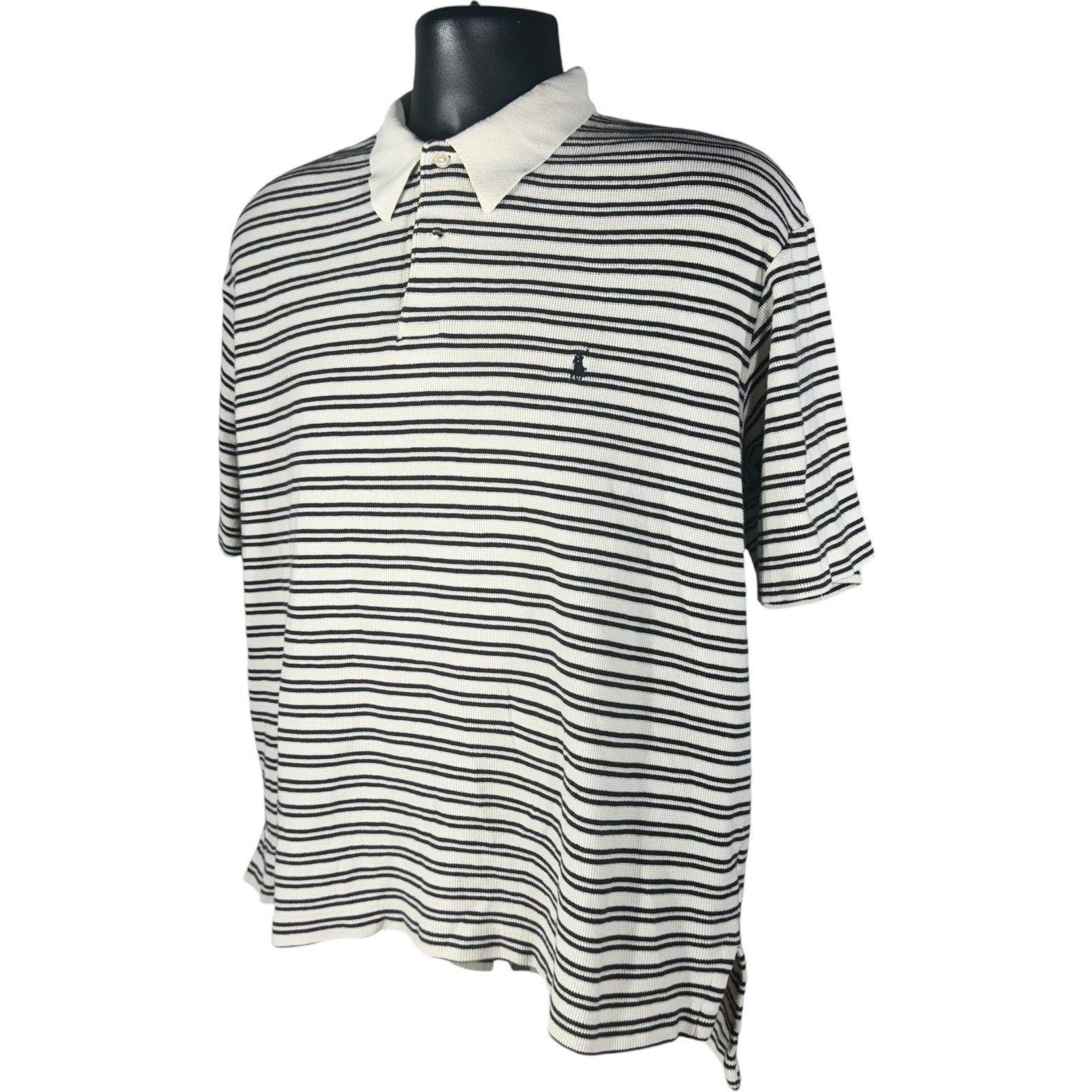 Collection of Polo Ralph Lauren Striped Short Sleeve Polo in a gallery layout