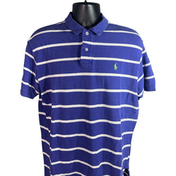 Collection of Polo Ralph Lauren Striped Short Sleeve Polo in a gallery layout