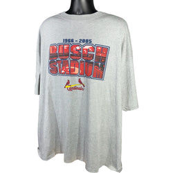 Collection of Vintage St. Louis Cardinals Busch Stadium Tee in a gallery layout