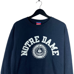 Collection of Champion University Of Notre Dame Crewneck in a gallery layout