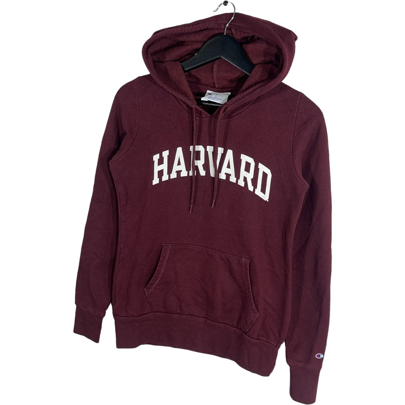 Collection of Harvard University Champion Hoodie in a gallery layout