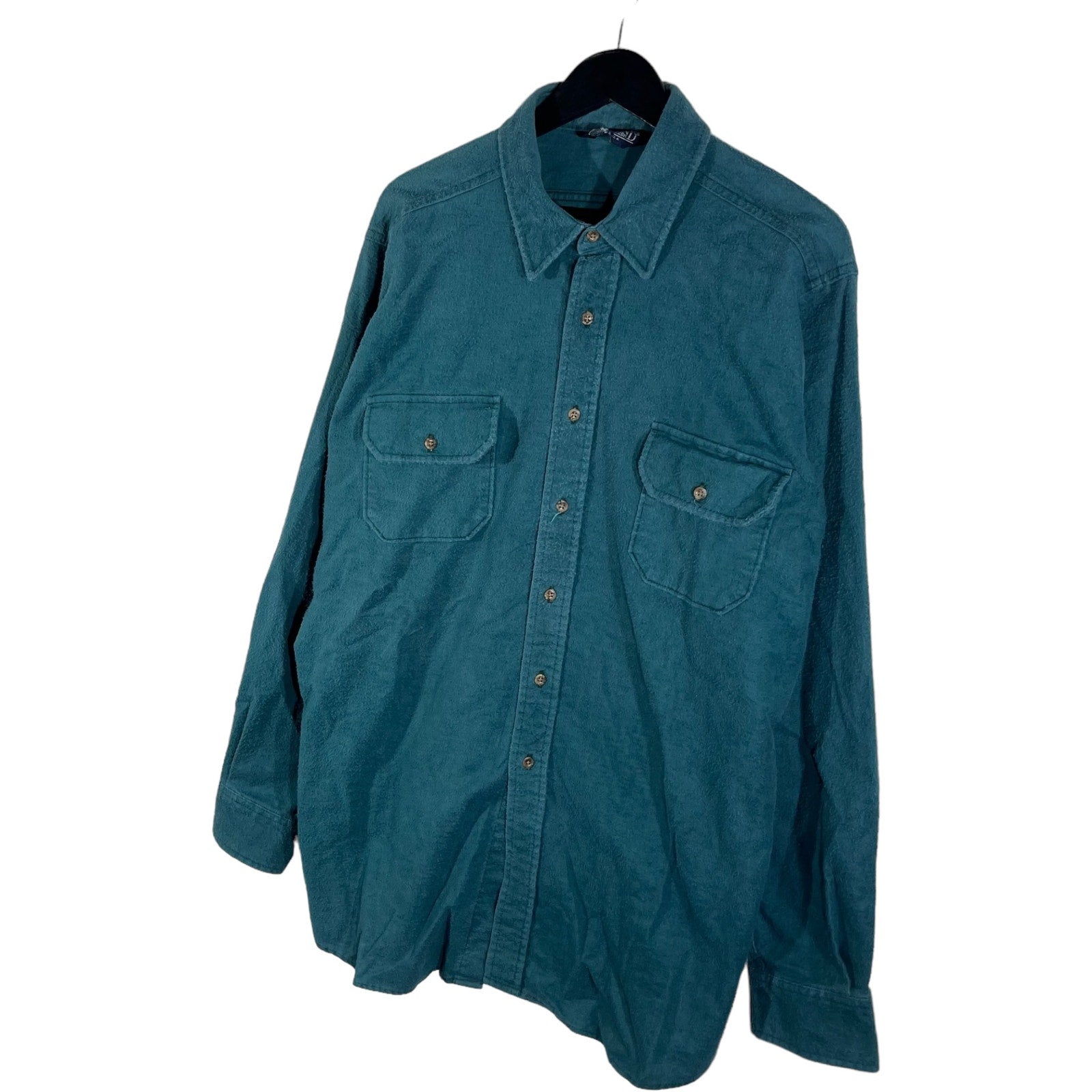 Collection of Lands' End Long Sleeve Casual Button Down in a gallery layout