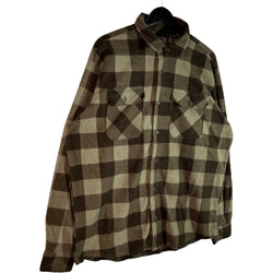 Collection of Wrangler Fleece lined Plaid Flannel in a gallery layout