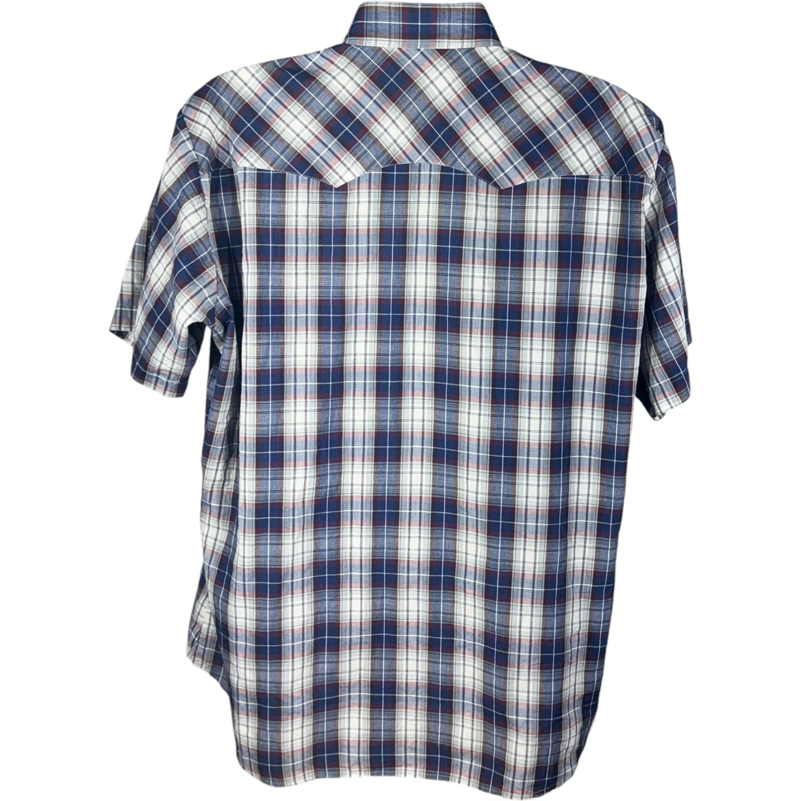 Collection of Levi's Plaid Short Sleeve Button Up in a gallery layout