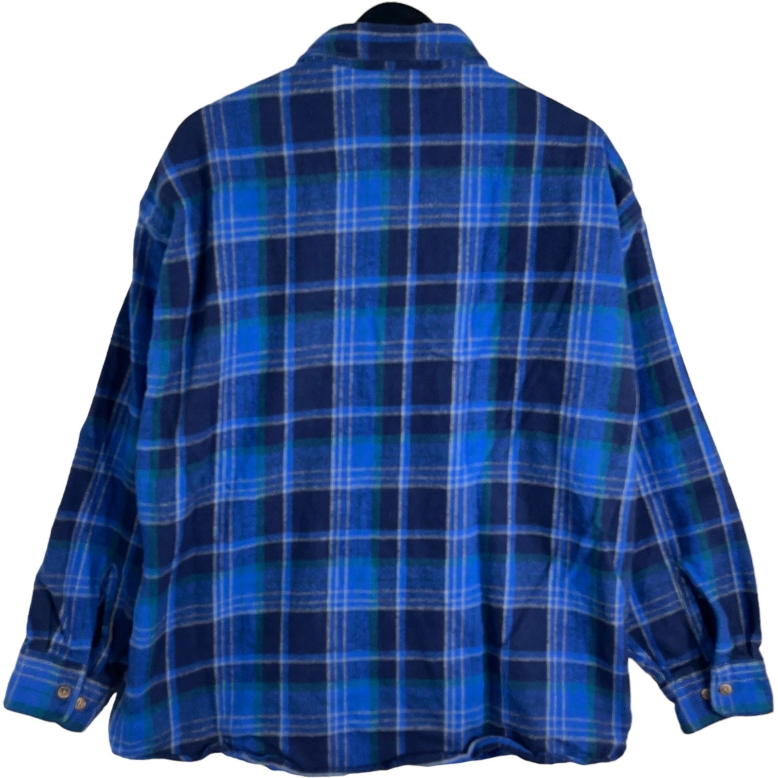 Collection of St. Johns Bay Plaid Long Sleeve Flannel in a gallery layout