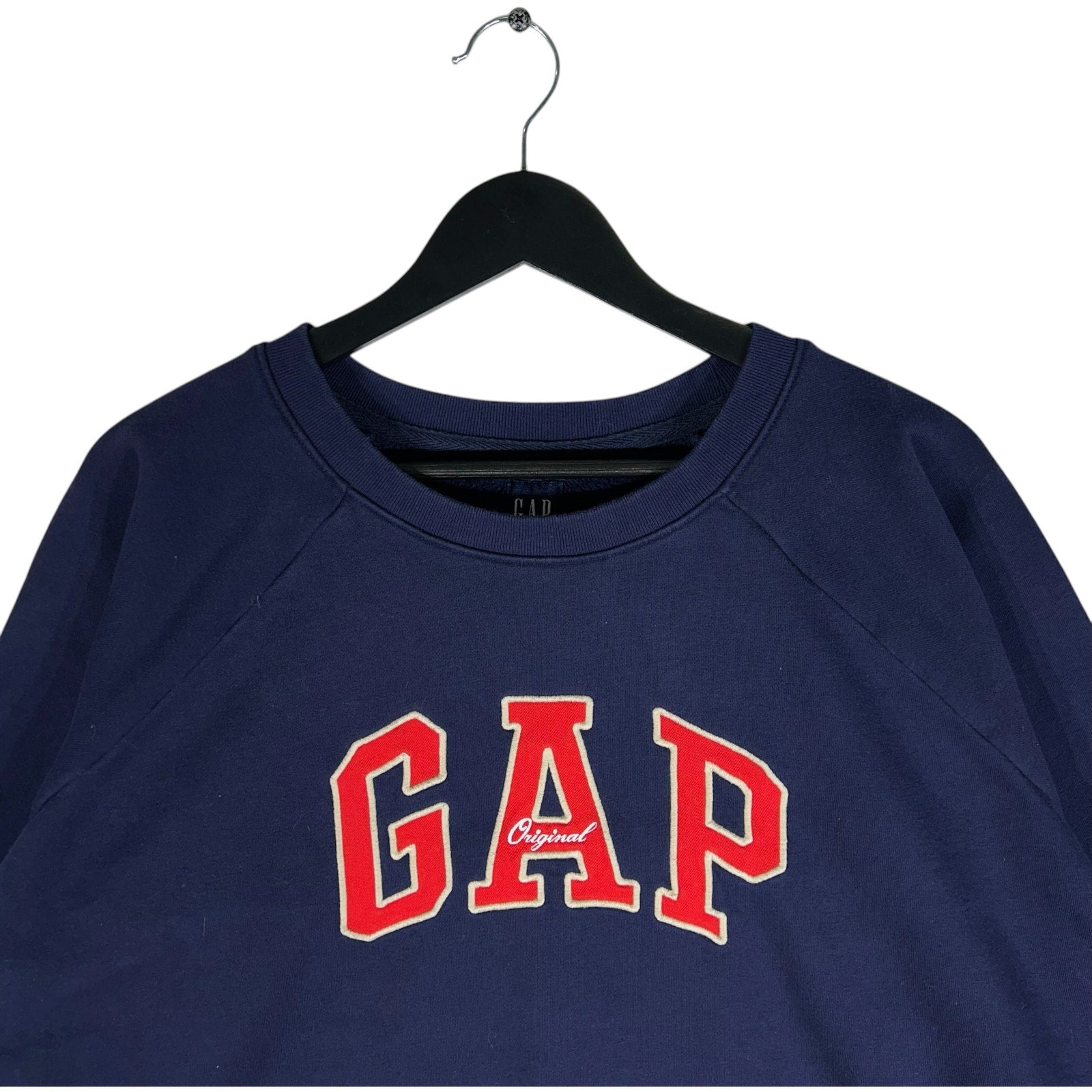 Collection of GAP Spellout Crewneck in a gallery layout