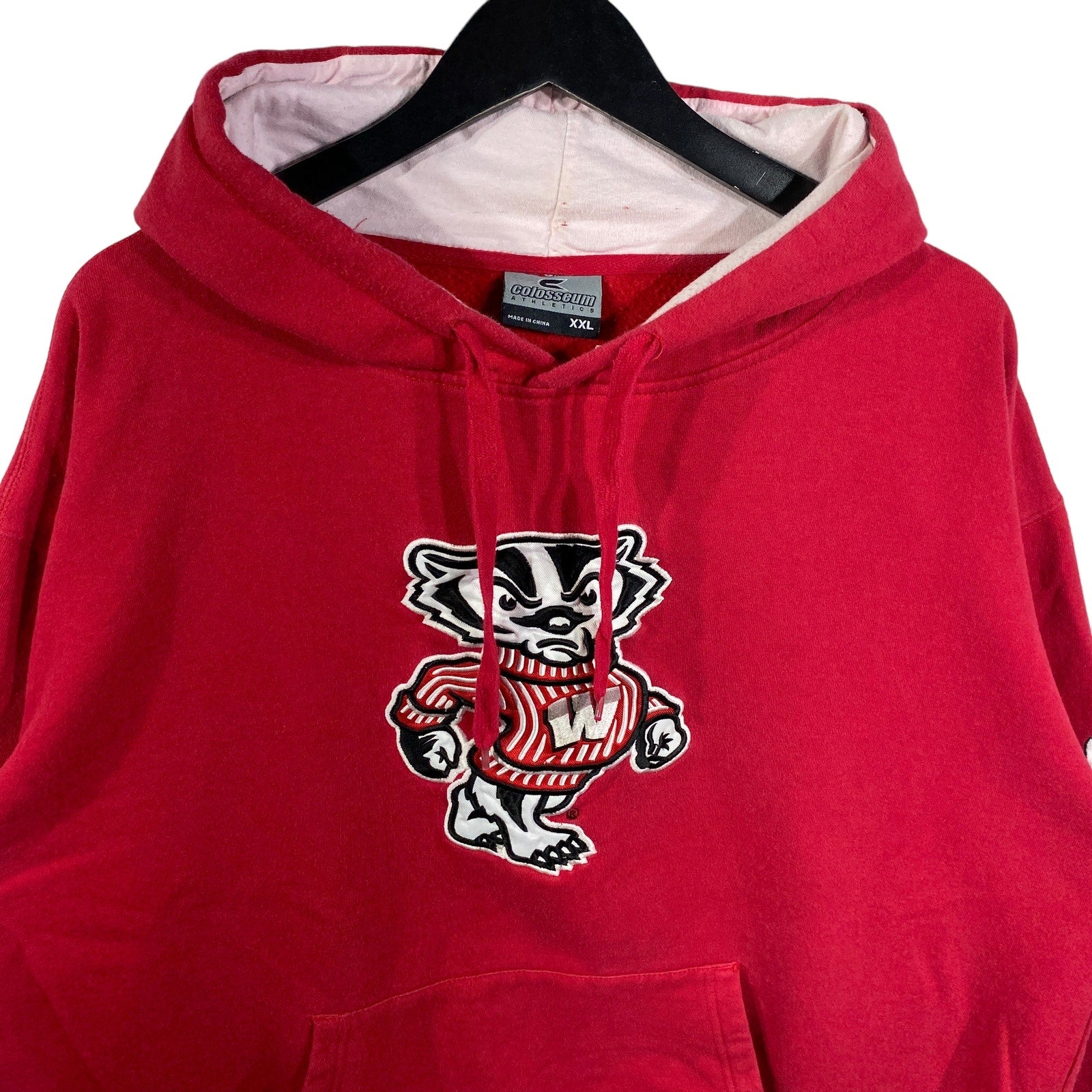 Collection of Colosseum Wisconsin Honey Badgers Hoodie in a gallery layout