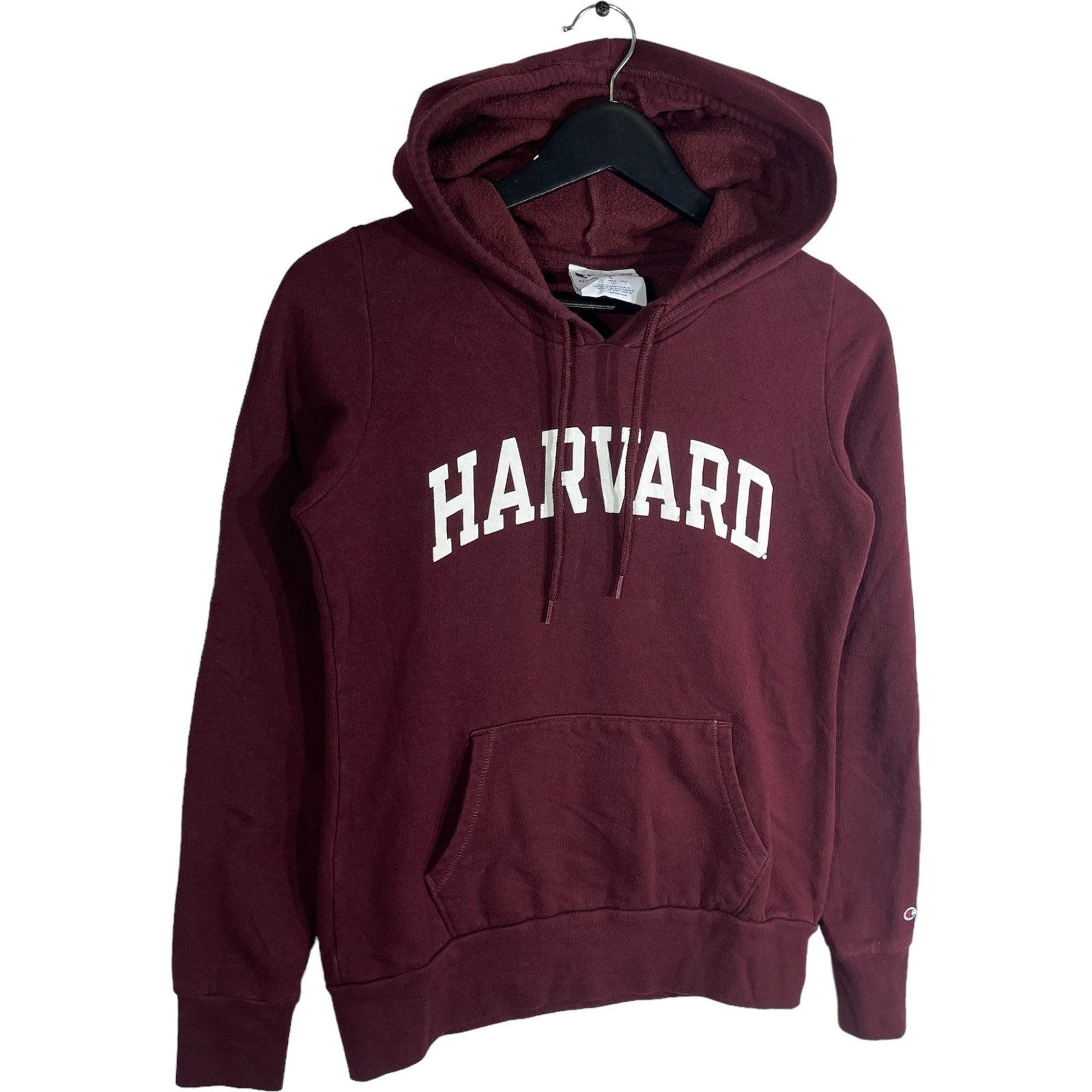 Collection of Harvard University Champion Hoodie in a gallery layout