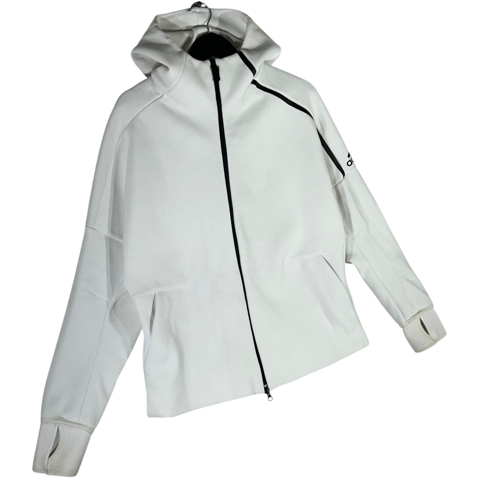 Collection of Adidas Sportswear Soft Shell Full Zip Hoodie in a gallery layout