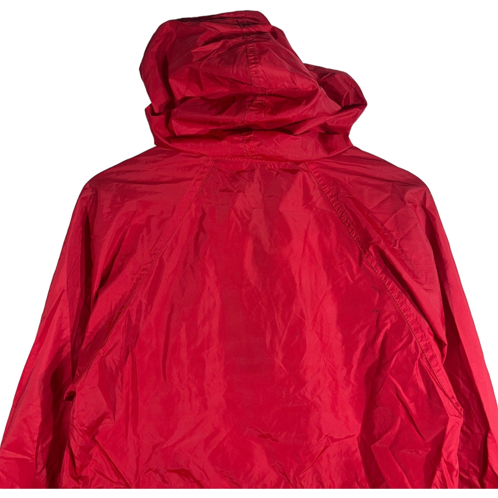 Collection of L.L. Bean 1/3 Zip Pullover Anorak Hoodie Nylon Jacket in a gallery layout